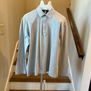 Zegna Sport light Gray men’s Polo Shirt  Size XL